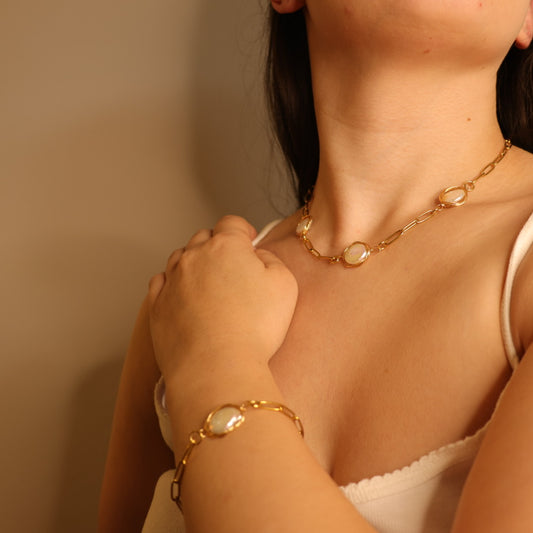 Angela Necklace & Bracelet Set