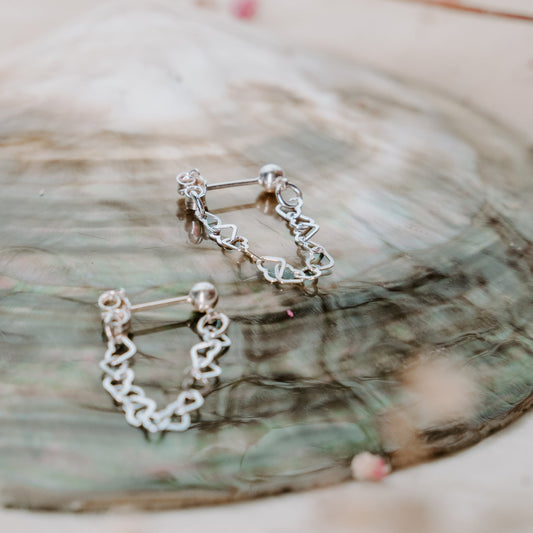Cherish Earrings - Sterling Silver