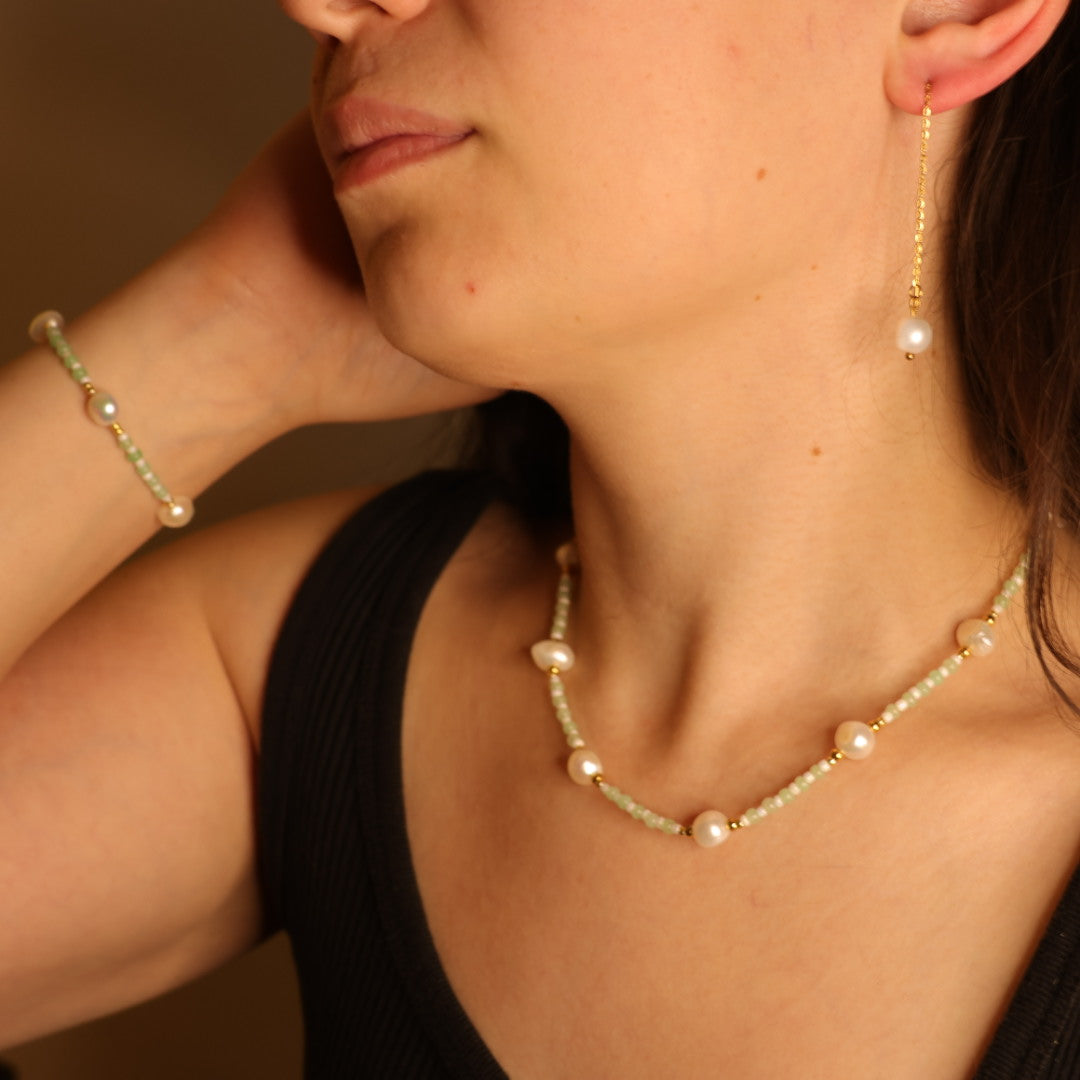 Midori Necklace & Bracelet Set