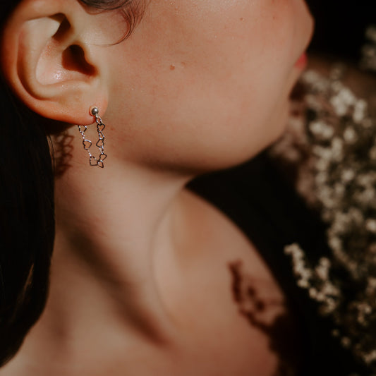 Cherish Earrings - Sterling Silver